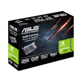 ASUS GeForce GT 730 2GB GDDR5 Low Profile Graphic Card for Silent HTPC build (with I/O port brackets) — Being Shipped