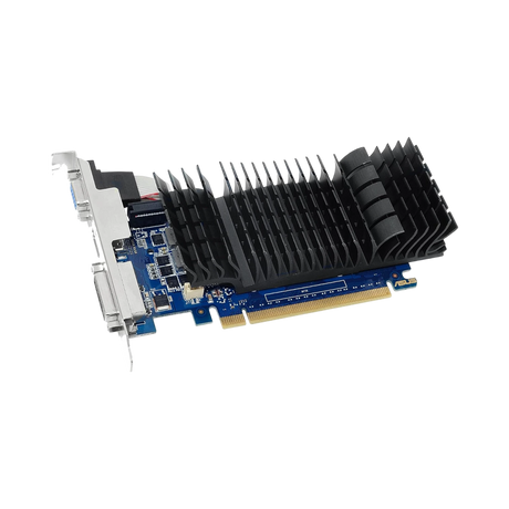 ASUS GeForce GT 730 2GB GDDR5 Low Profile Graphic Card for Silent HTPC build (with I/O port brackets) — Being Shipped