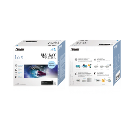 ASUS BW-16D1HT 16X Blu-ray Writer with M-DISC Support — Being Shipped
