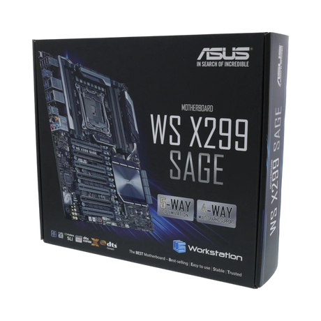 ASUS WS X299 Sage LGA2066 DDR4 4200MHz Motherboard — Being Shipped