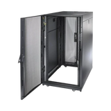 APC NetShelter SX 24U Server Rack Enclosure, 1250 lbs Capacity, 600 x 1070 mm, Black — Being Shipped