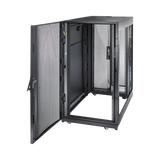 APC NetShelter SX, Server Rack Enclosure, 24U, Black, 1198.5H x 600W x 1070D mm — Being Shipped