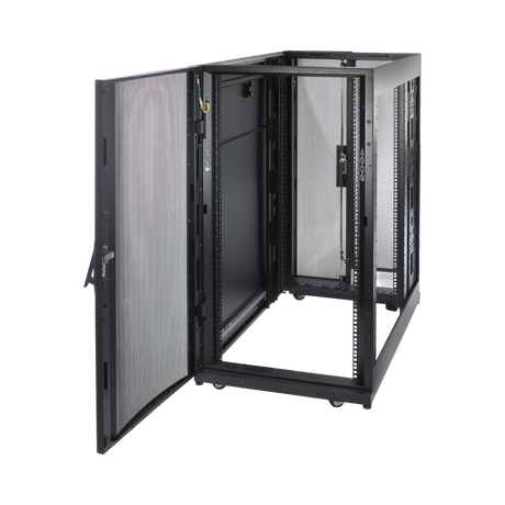 APC NetShelter SX, Server Rack Enclosure, 24U, Black, 1198.5H x 600W x 1070D mm — Being Shipped