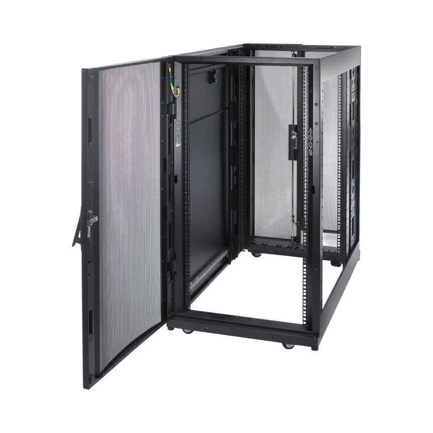 APC NetShelter SX, Server Rack Enclosure, 24U, Black, 1198.5H x 600W x 1070D mm — Being Shipped