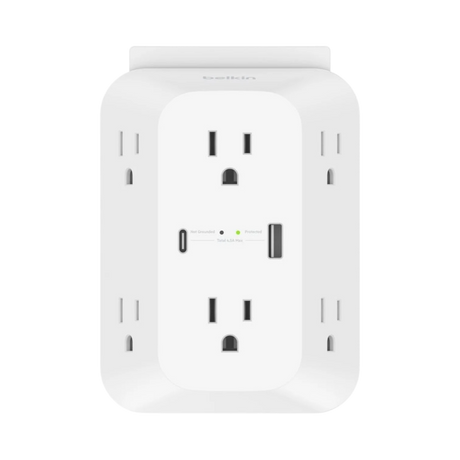 Belkin 6-Outlet USB-A & USB-C Surge Protector — Being Shipped