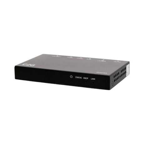 C2G Dual 4K HDMI HDBaseT + VGA, 3.5mm, and RS232 over Cat Switching Extender Box Transmitter to Ultra-Slim Box Receiver, 4K, 60Hz — Being Shipped