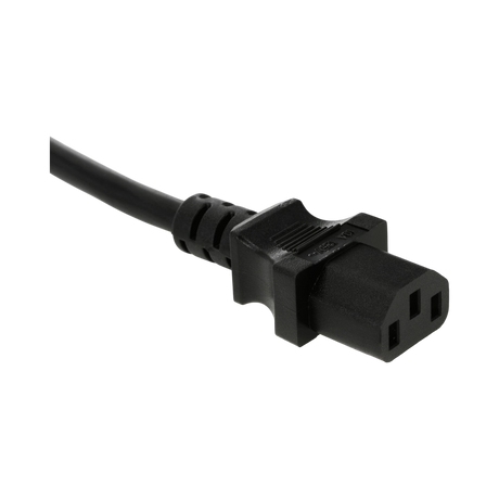 ADJ Accu-Cable ECCOM-3 3' 16AWG IEC Male to IEC Female Extension Cord — Being Shipped