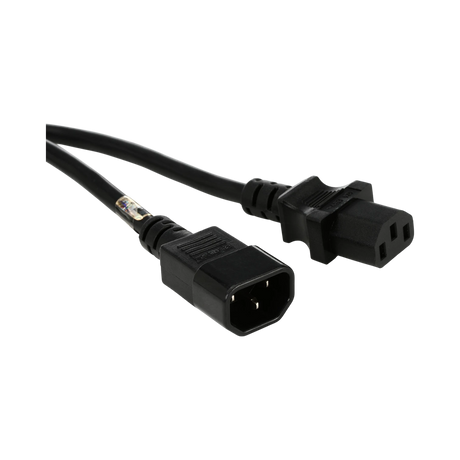 ADJ Accu-Cable ECCOM-3 3' 16AWG IEC Male to IEC Female Extension Cord — Being Shipped