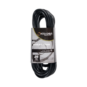 ADJ Accu-Cable EC-163 25' 16/3 AWG Edison AC Extension Cord — Being Shipped