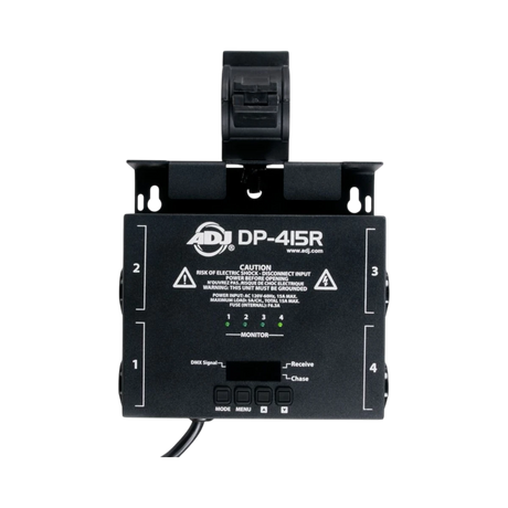 ADJ DP-415R 4-Ch 600W DMX Dimmer/Switch Pack with RDM — Being Shipped