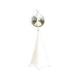 ADJ Eliminator Lighting DECOR-MBSK Mirror Ball Stand Kit with White Lycra — Being Shipped