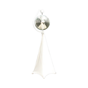 ADJ Eliminator Lighting DECOR-MBSK Mirror Ball Stand Kit with White Lycra — Being Shipped