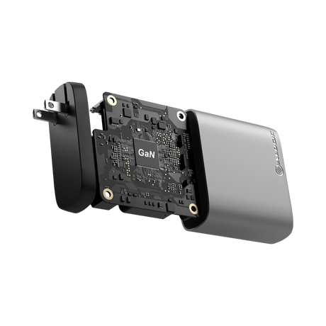 ALOGIC 100W Rapid Power 4-Port USB PD GaN Charger (Space Gray) — Being Shipped