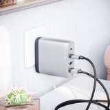 ALOGIC 100W Rapid Power 4-Port USB PD GaN Charger (Space Gray) — Being Shipped