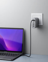 ALOGIC 100W Rapid Power 4-Port USB PD GaN Charger (Space Gray) — Being Shipped