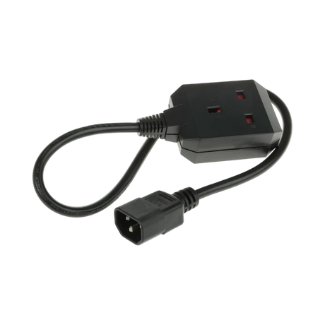 APC C14 to BS1363 (UK), 0.6m Power Cord — Being Shipped