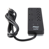 APC Home Office SurgeArrest 8-Outlet Surge Protector (6', 120V, Black) — Being Shipped