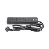 APC Home Office SurgeArrest 8-Outlet Surge Protector (6', 120V, Black) — Being Shipped