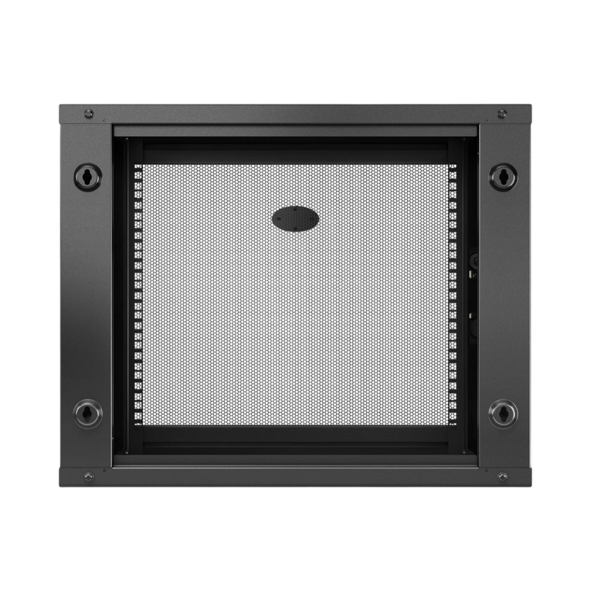 APC NetShelter 9U Wallmount Rack Enclosure Cabinet Single Hinged Server Depth — Being Shipped