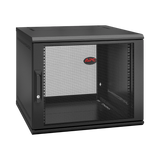 APC NetShelter 9U Wallmount Rack Enclosure Cabinet Single Hinged Server Depth — Being Shipped