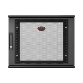 APC NetShelter 9U Wallmount Rack Enclosure Cabinet Single Hinged Server Depth — Being Shipped