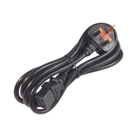 APC C19 to BS1363A (UK), 2.4m Power Cord — Being Shipped