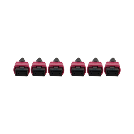 Tripp Lite 40/100/400G Multimode 50/125 OM4 Fiber Optic Cable (3x8F MTP/MPO-PC F/F), Magenta, 15m (49.2 ft.) — Being Shipped