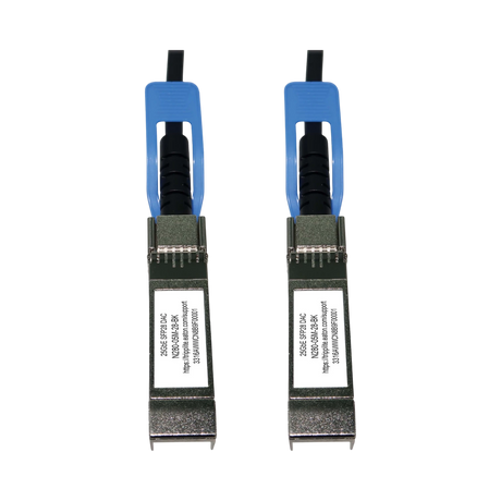 Tripp Lite SFP28 to SFP28 25GbE Passive Twinax Copper Cable (M/M), Black, 5m (16.4 ft.) — Being Shipped