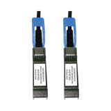 Tripp Lite SFP28 to SFP28 25GbE Passive Twinax Copper Cable (M/M), SFP-H25G-CU2M Compatible, Black, 2 m (6.6 ft.) — Being Shipped