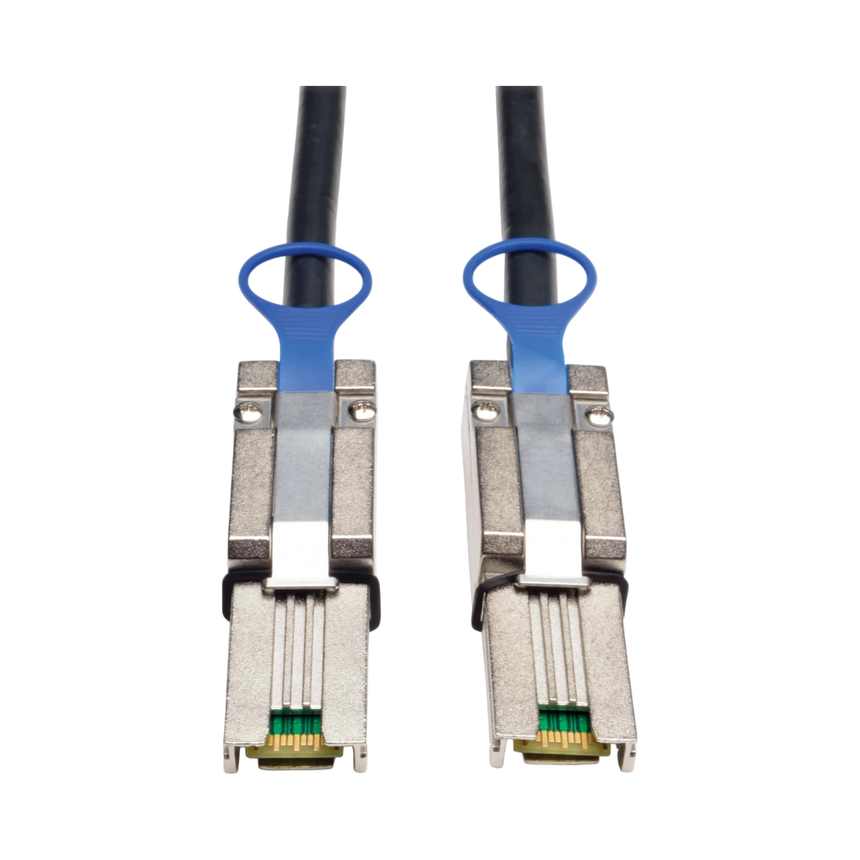 Tripp Lite External SAS Cable, 4 Lane, mini-SAS (SFF-8088) to mini-SAS (SFF-8088), 1M (3.28 ft.) — Being Shipped