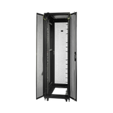 APC NetShelter SV 48U 600mm Wide x 1200mm Deep Enclosure with Sides Black — Being Shipped