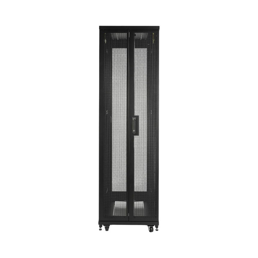 APC NetShelter SV 48U 600mm Wide x 1200mm Deep Enclosure with Sides Black — Being Shipped