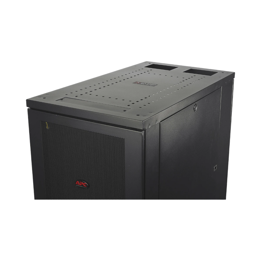 APC NetShelter SV 48U 600mm Wide x 1200mm Deep Enclosure with Sides Black — Being Shipped