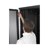 APC NetShelter SV 48U 600mm Wide x 1200mm Deep Enclosure with Sides Black — Being Shipped