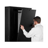 APC NetShelter SV 48U 600mm Wide x 1200mm Deep Enclosure with Sides Black — Being Shipped