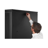 APC NetShelter SV 48U 600mm Wide x 1200mm Deep Enclosure with Sides Black — Being Shipped