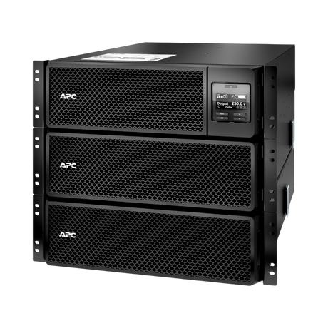 APC Smart-UPS On-Line, 10kVA/10kW, Rackmount 6U, 208V, 4x L6-20R+2x L6-30R NEMA outlets, Network Card+SmartSlot, Extended runtime, W/ rail kit — Being Shipped