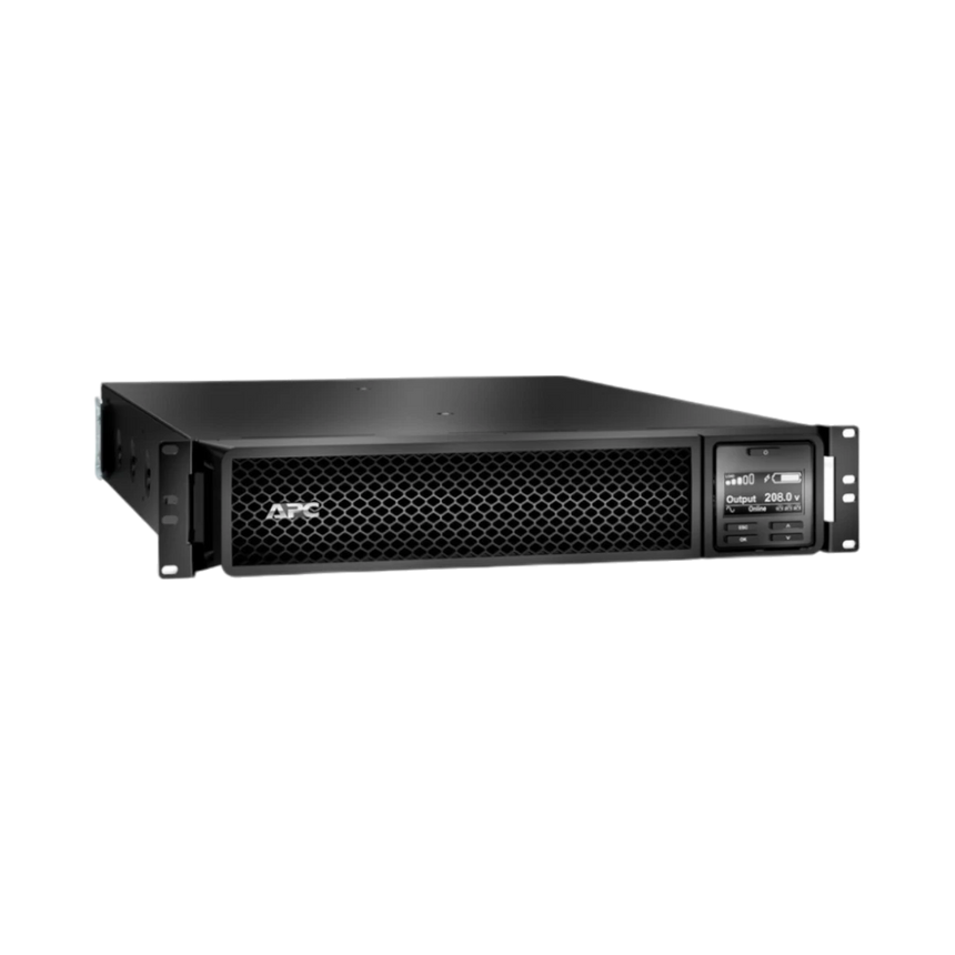 APC Smart-UPS On-Line, 3kVA, Rackmount 2U, 208V, 2x L6-20R+1x L6-30R NEMA outlets, SmartSlot, Extended runtime, W/ rail kit — Being Shipped
