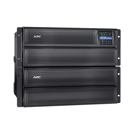 APC Smart-UPS X, Line Interactive, 3kVA, Rack/tower convertible 4U, 208V-230V, 8x C13+2x C19 IEC, SmartSlot, Extended runtime, Short depth — Being Shipped