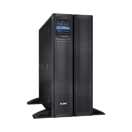 APC Smart-UPS X, Line Interactive, 3kVA, Rack/tower convertible 4U, 208V-230V, 8x C13+2x C19 IEC, SmartSlot, Extended runtime, Short depth — Being Shipped