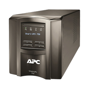 APC Smart-UPS, Line Interactive, 750VA, Tower, 120V, 6x NEMA 5-15R outlets, SmartConnect Port+SmartSlot, AVR, LCD, TAA — Being Shipped