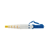 Tripp Lite 400G Duplex Singlemode 9/125 OS2 Fiber Optic Cable (CS-UPC/LC-UPC), Round LSZH Jacket, Yellow, 3 m — Being Shipped