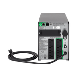 APC Smart-UPS, Line Interactive, 1500VA, Tower, 120V, 8x NEMA 5-15R outlets, SmartConnect Port+SmartSlot, Audible alarm disabled, AVR, LCD — Being Shipped