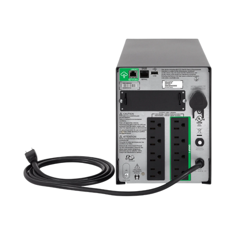 APC Smart-UPS, Line Interactive, 1500VA, Tower, 120V, 8x NEMA 5-15R outlets, SmartConnect Port+SmartSlot, Audible alarm disabled, AVR, LCD — Being Shipped