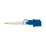Tripp Lite 400G Duplex Singlemode 9/125 OS2 Fiber Optic Cable Adapter (CS-UPC/LC-UPC), M/F, Round LSZH Jacket, Yellow, 1 ft. — Being Shipped