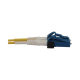 Tripp Lite 400G Duplex Singlemode 9/125 OS2 Switchable Fiber Optic Cable (LC/UPC M/M), LSZH, Yellow, 6 m (19.7 ft.) — Being Shipped