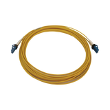 Tripp Lite 400G Duplex Singlemode 9/125 OS2 Switchable Fiber Optic Cable (LC/UPC M/M), LSZH, Yellow, 6 m (19.7 ft.) — Being Shipped