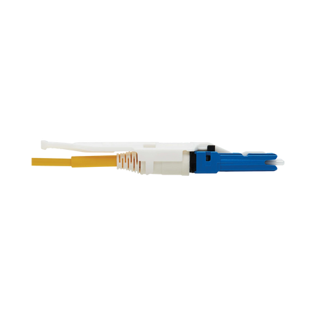 Tripp Lite 400G Duplex Singlemode 9/125 OS2 Fiber Optic Cable (CS-UPC/LC-UPC), Round LSZH Jacket, Yellow, 5 m — Being Shipped
