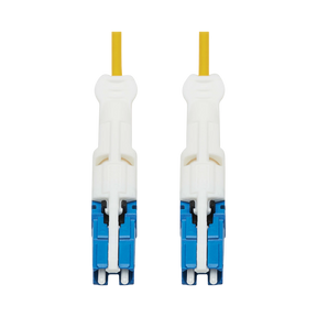 Tripp Lite 400G Duplex Singlemode 9/125 OS2 Fiber Optic Cable (CS-UPC/CS-UPC), Round LSZH Jacket, Yellow, 10 m — Being Shipped