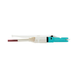 Tripp Lite 400G Duplex Multimode 50/125 OM4 Fiber Optic Cable (CS-PC/LC-PC), Round LSZH Jacket, Magenta, 3 m — Being Shipped
